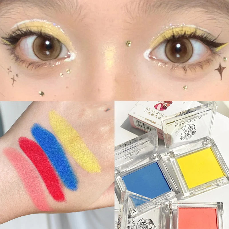 Matte Eyeshadow Palette with 8 Vibrant Colors - High Pigment Face Makeup Set