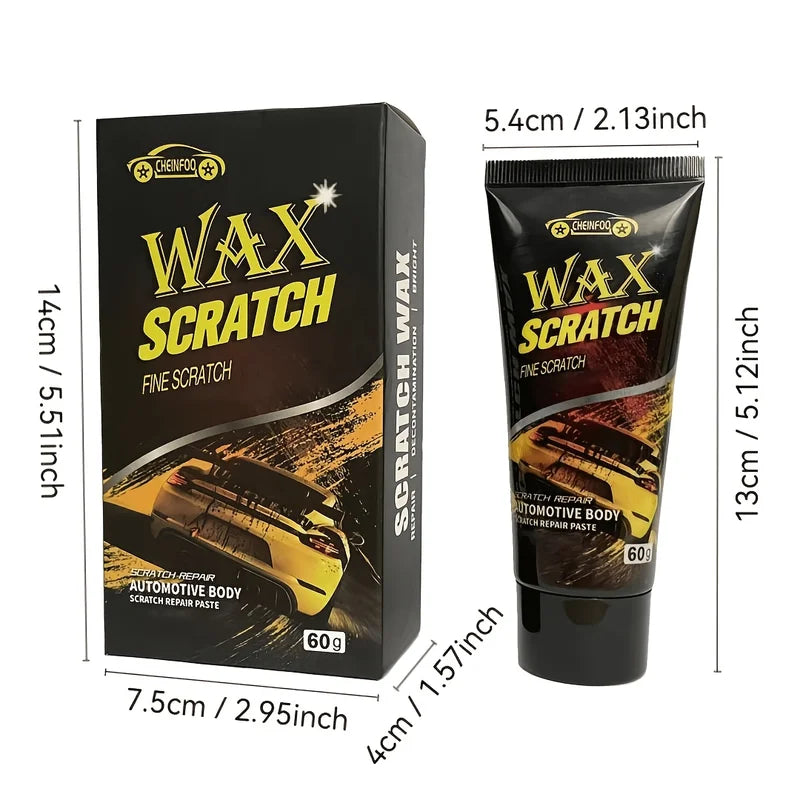 Car Scratch Repair Wax - Fine Scratch Remover & Polish for Automotive Body