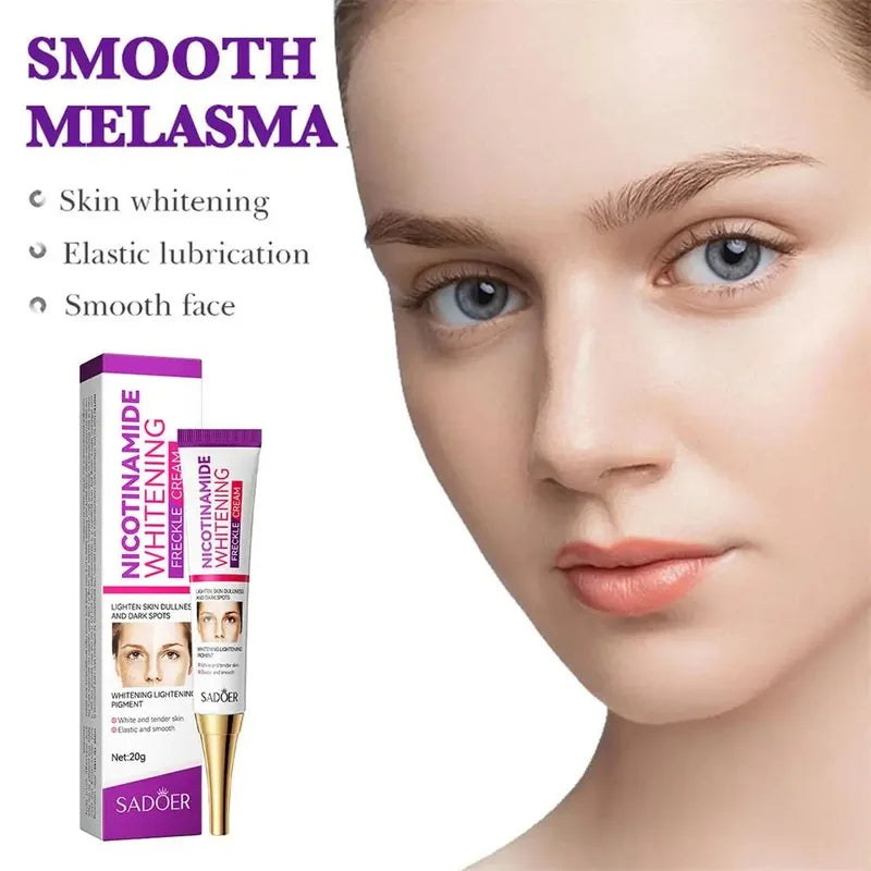 Face Brightening & Freckle Removing Cream with Niacinamide - Moisturizing Skin Care