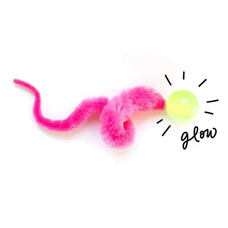 Interactive Cat Toy Bouncing Ball Puzzle Teasing Toy for Indoor Cats