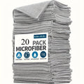Microfiber Cleaning Cloths Set - Reusable, Absorbent Towel for Car & Home Cleaning