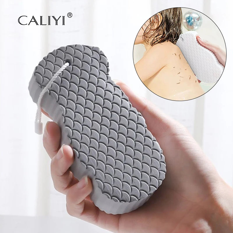 Exfoliating Bath Sponge for Kids and Adults - 3D Magic Body Peeling & Massager
