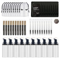 Eyelash Extension Remover Set with Mousse Brush - Non-Irritating Makeup Cleanser