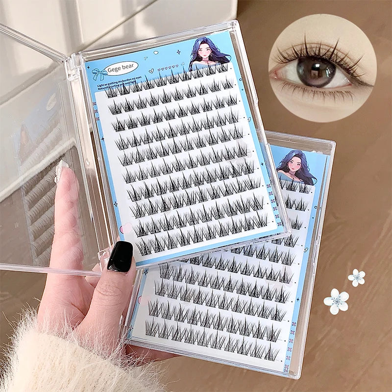 Glue-Free False Eyelashes for Beginners - Natural & Seamless Sunflower Style