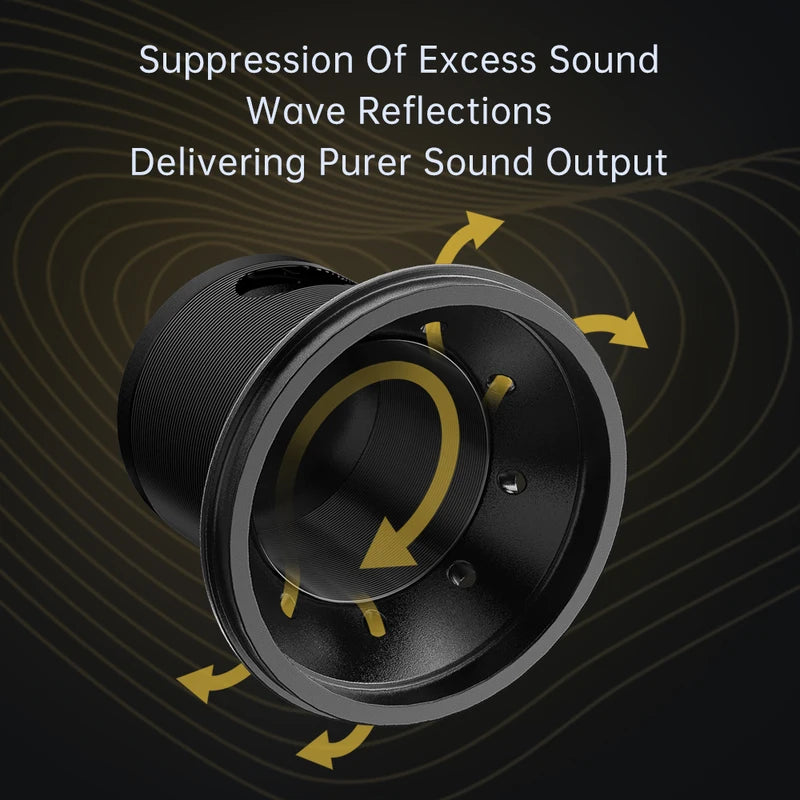 ND DTS In-Ear Earphones with Noise Cancelling & Bass - Sport Headset