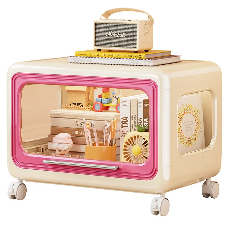 Children's Toy Storage Cabinet Locker Book Shelf Large Capacity Plastic Multi-Functional