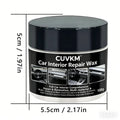 Car Interior Repair Wax - Multi-Material Renovation for Leather and Plastic Surfaces