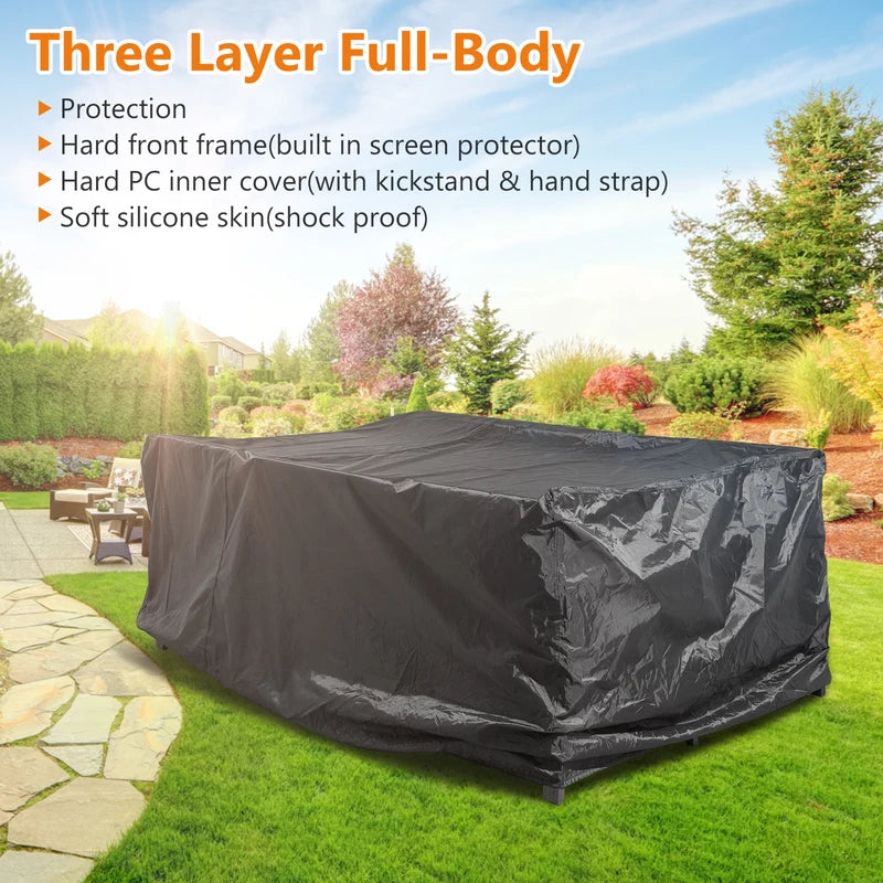 Outdoor Furniture Cover Waterproof Rain Snow Dust Protector 190x360cm