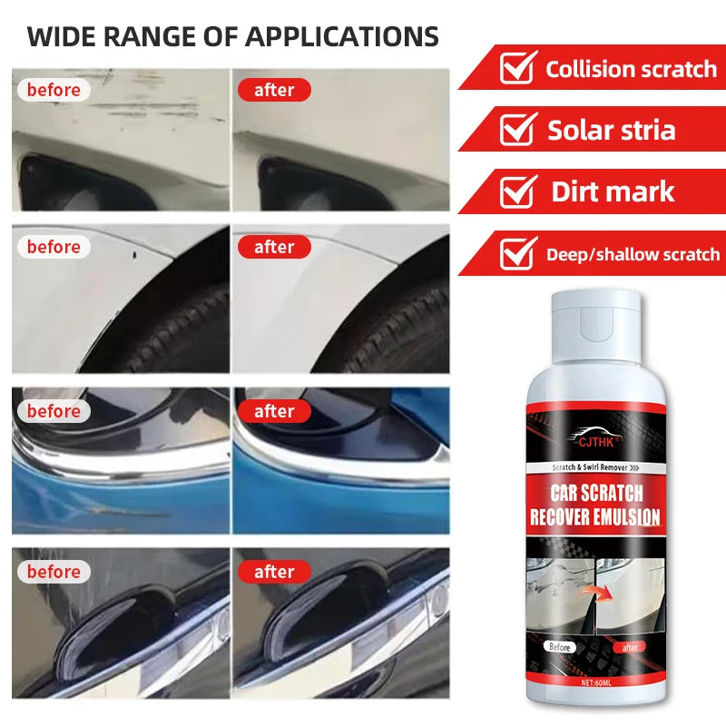 Car Scratch Remover Kit for Auto Paint Care and Scratch Repair