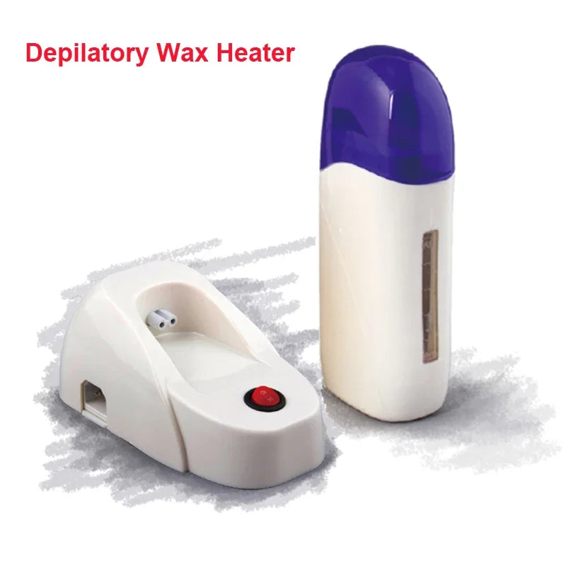 Portable Refillable Wax Heater for Hair Removal - Skin Care & Depilatory Tool