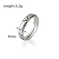 Anime Jujutsu Kaisen Ryomen Sukuna Itadori Yuji Ring Adjustable Unisex Jewelry Prop