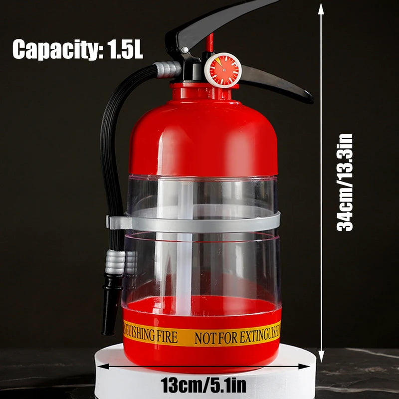 1.5L Beer Dispenser with Fire Extinguisher Design - Party Beverage Pourer