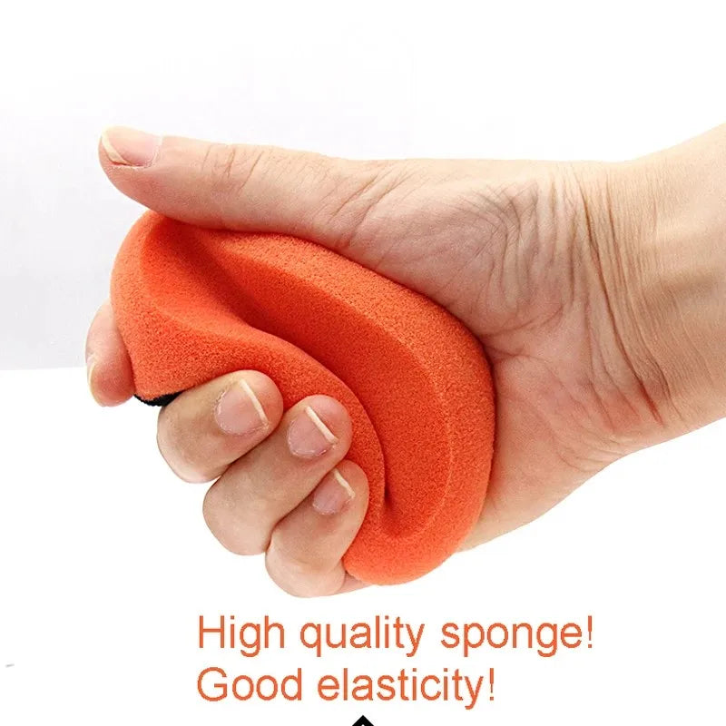Car Wax Applicator Pads Set with Ergonomic Handles for Polishing & Cleaning