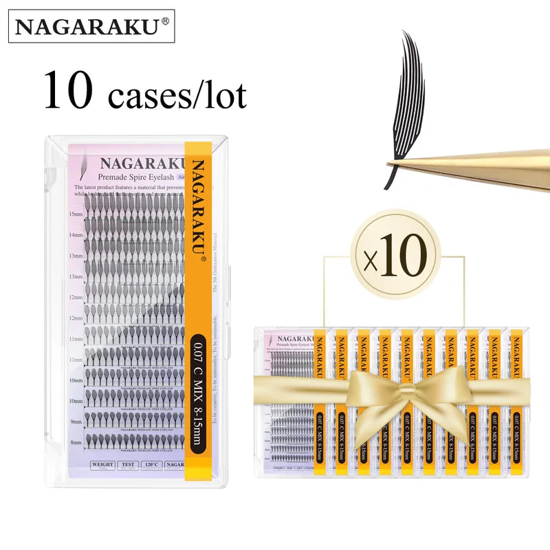False Eyelash Extension Cases with Variants – Anime, Flutter, Soft Plume