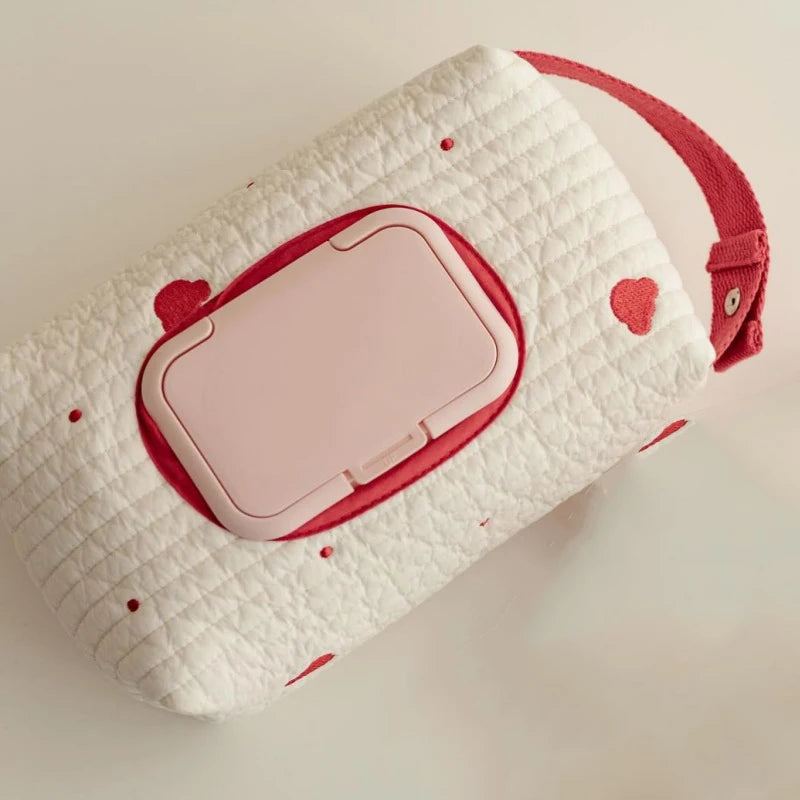 Cartoon Animal Flip Cover Tissue Box & Wet Wipes Holder - Car Hanging Storage