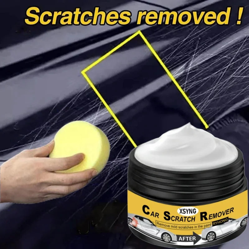 All-in-One Car Scratch Repair Kit with Swirl Remover and Wax - Multiple Sizes