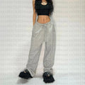 Loose Straight Leg Pants for Men Women Summer Streetwear Jogging Casual Trousers