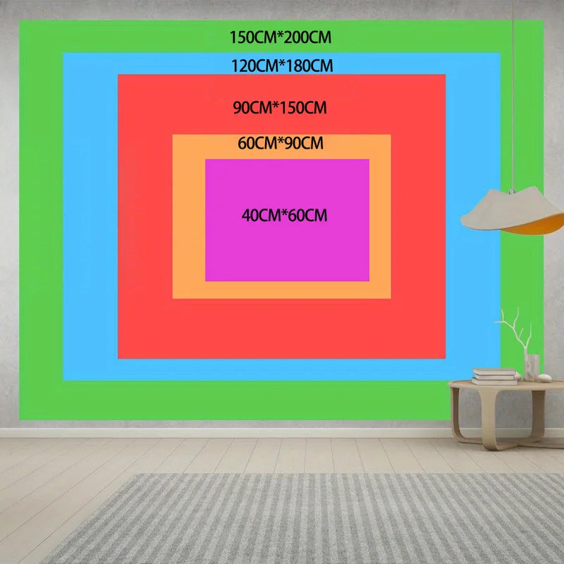 Kawaii Wall Hanging Tapestry - Pastel Decorative Wall Art for Bedroom & Nursery