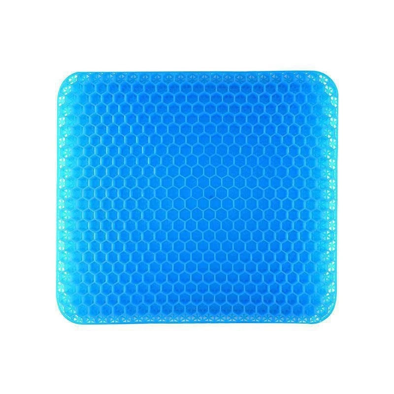 Ergonomic Honeycomb Gel Seat Cushion for Back & Tailbone Relief - Universal Fit
