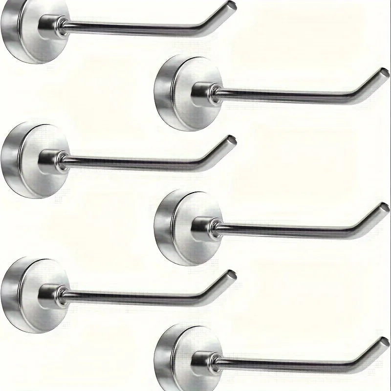 Heavy Duty Magnetic Hook Set - Large Metal Hanging Hooks for Grill & Home