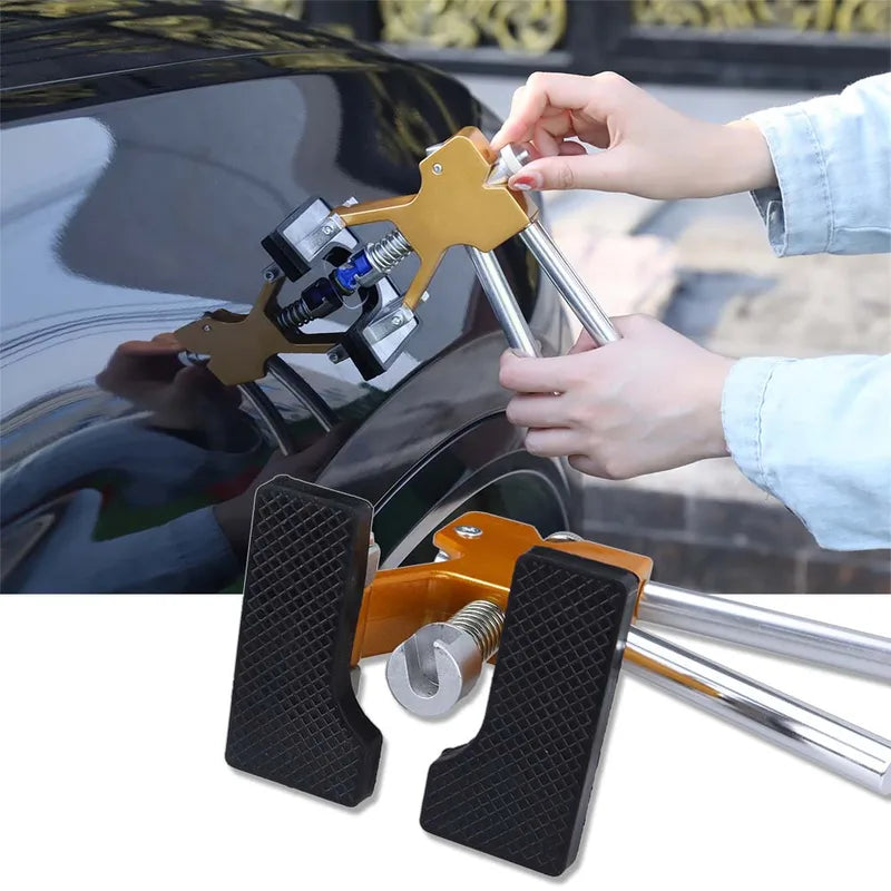 Car Dent Repair Kit with Slide Hammer and Suction Cup for Auto Body Paintless Removal