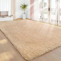 Pink Bedroom Carpet - Soft Plush Floor Mat for Living Room & Dorm Decor