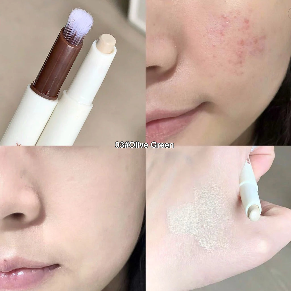 Long Lasting Face Concealer Stick - Dark Circles & Contour Makeup, Multiple Colors