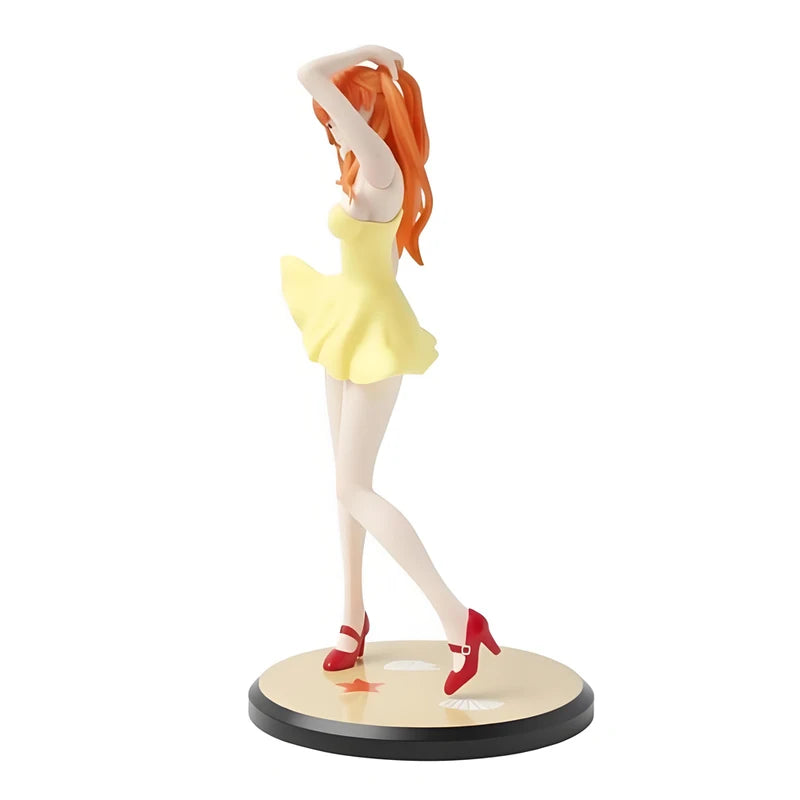 23cm Anime Asuka Langley Soryu Action Figure Toy Collectible Desktop Decor