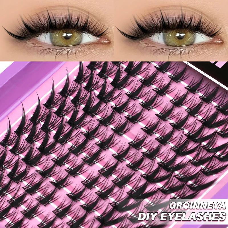 DIY Lash Clusters Mixed Tray for Natural & Dramatic Eye Looks