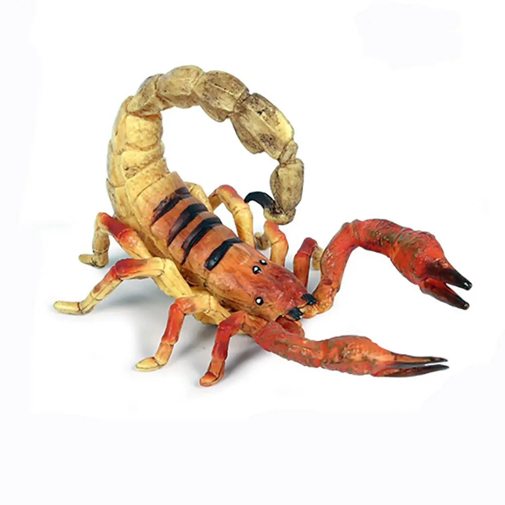 Lifelike Insect Figurine Scorpion Model Educational Toy Halloween Props Kids Decor