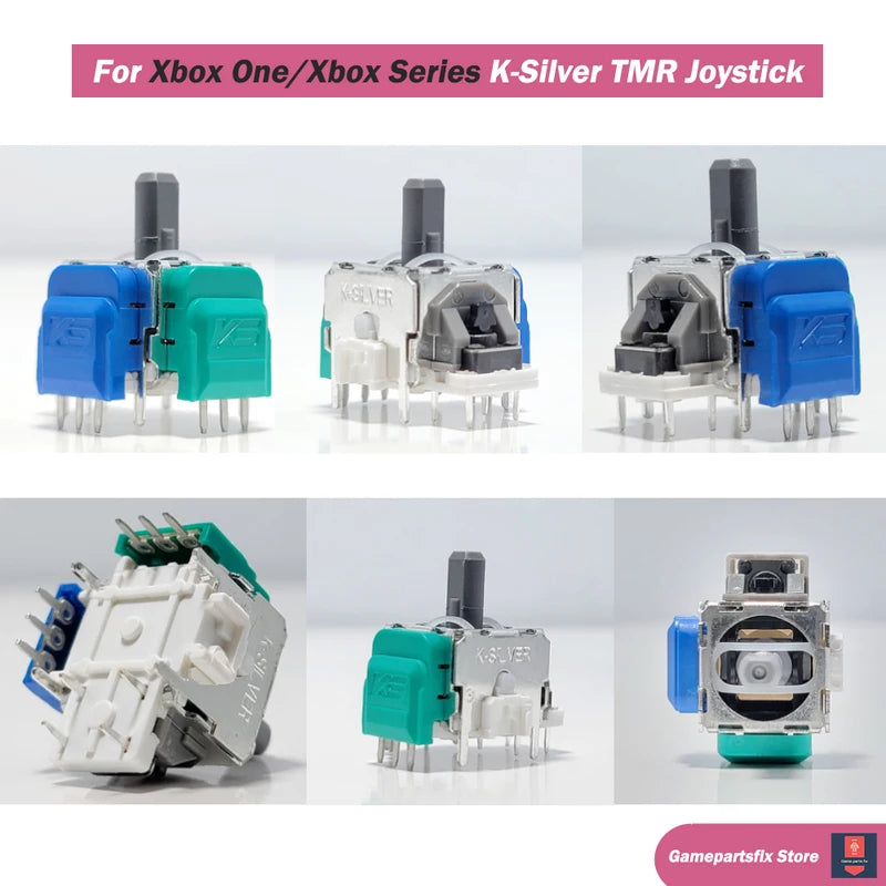 Joystick Replacement Kit for Switch, PS5, PS4, Xbox Series & One - Anti-Drift, Multiple Colors