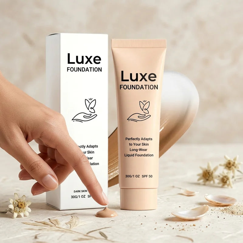 Self-Adjusting SPF 50 Color Changing Foundation for Flawless Skin