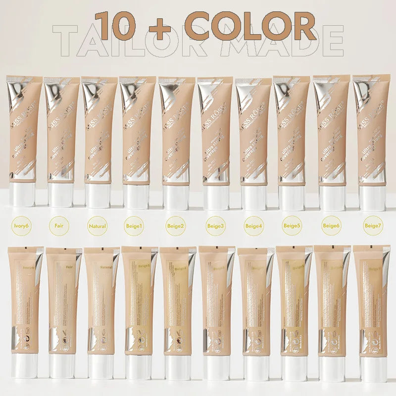 Moisturizing Liquid Foundation for All Skin Tones - Daily Face Makeup