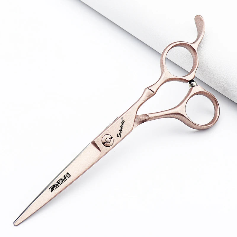 Professional Hairdressing Scissors 6/7 Inch 440C Flat Cut for Salon Use