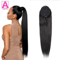 Clip-In Ponytail Hair Extensions 10-26 Inches, Natural Straight Human Hair