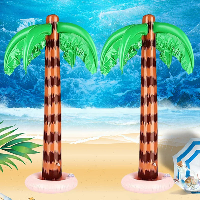 95cm Inflatable Coconut Tree Outdoor Decoration for Garden Pool Yard