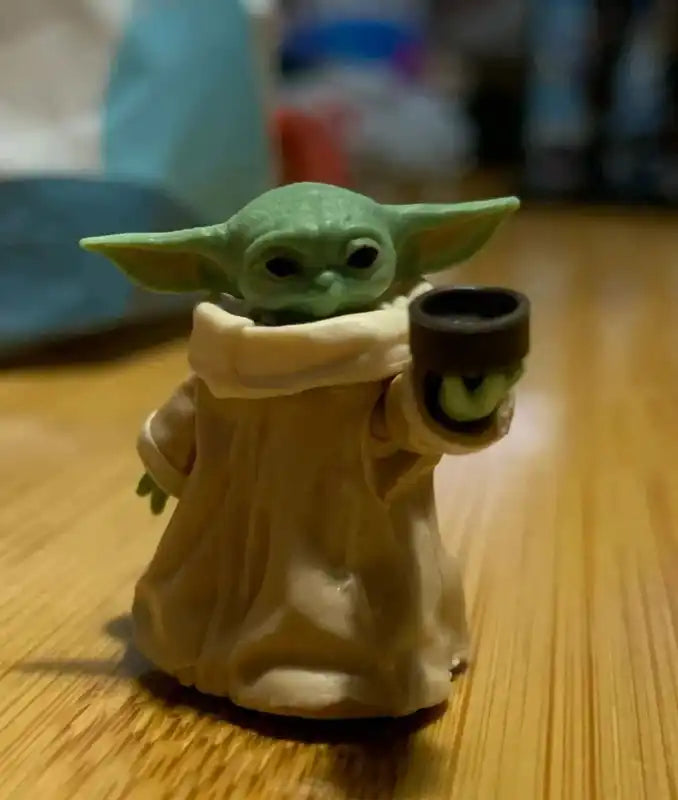 Yoda Anime Action Figure Movable Toy Model for Desktop Decoration & Collectors
