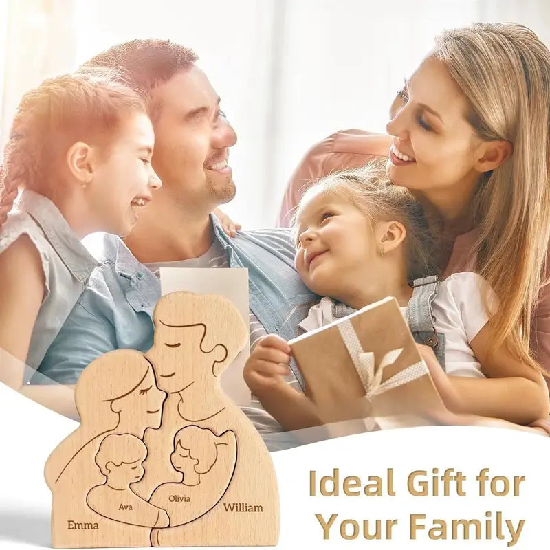 Personalized Wooden Home Decorations & Puzzles - Custom Gifts for Mother's Day & Father's Day