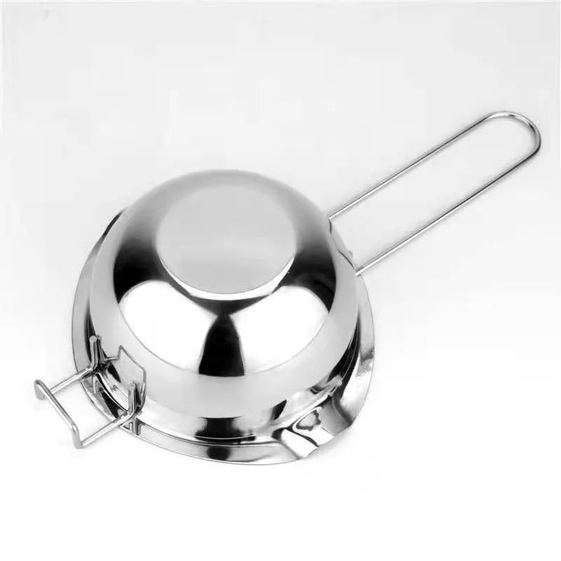 Stainless Steel Candle & Soap Melting Pot with Long Handle - Handmade Craft Supplies