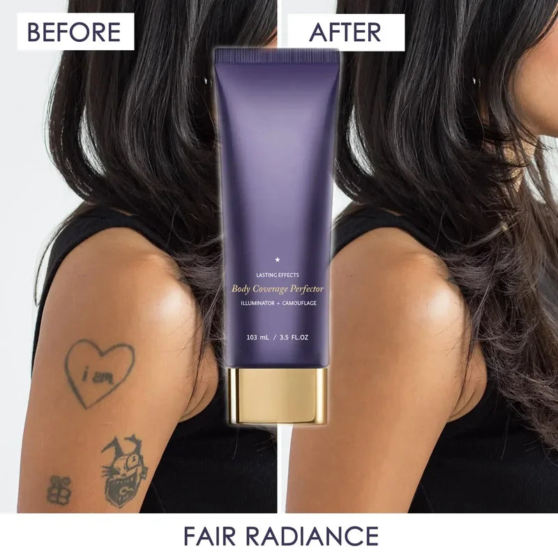 Waterproof Full Coverage Body Foundation & Concealer 103ml - Neutral to Deep Shades