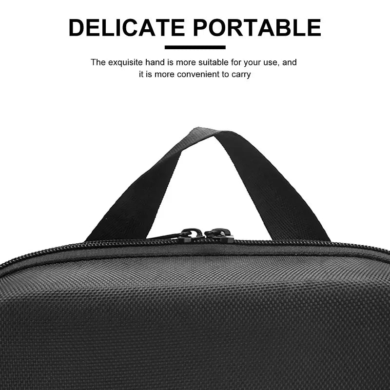 Portable Hairdresser Tools Storage Bag with Scissors Clips and Comb Case Waterproof Salon Organizer for Travel
