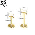 Stainless Steel Lip Studs with Cross & Star Shapes - Labret Piercing Jewelry 16G/18G 6/8mm