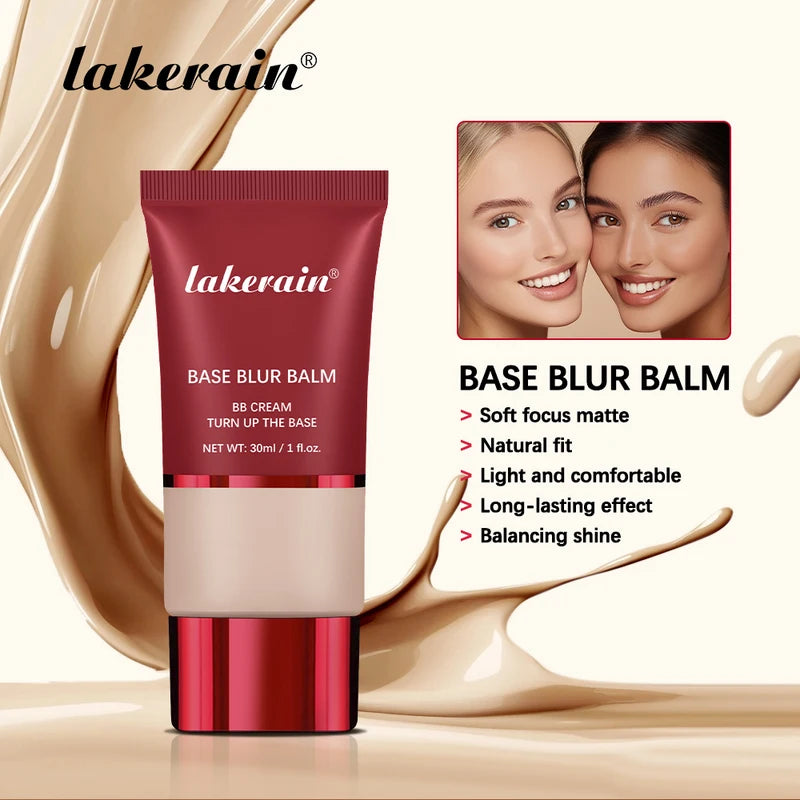 Matte Blur Balm Foundation Concealer - Long-Lasting, Natural Finish