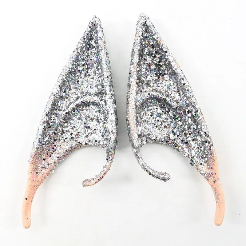 Halloween Elf Ear Latex Cosplay Accessories for Fantasy Costumes