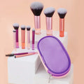 Makeup Brush Set 10 Pieces Soft Fluffy Professional Cosmetic Brushes for Face & Eyes