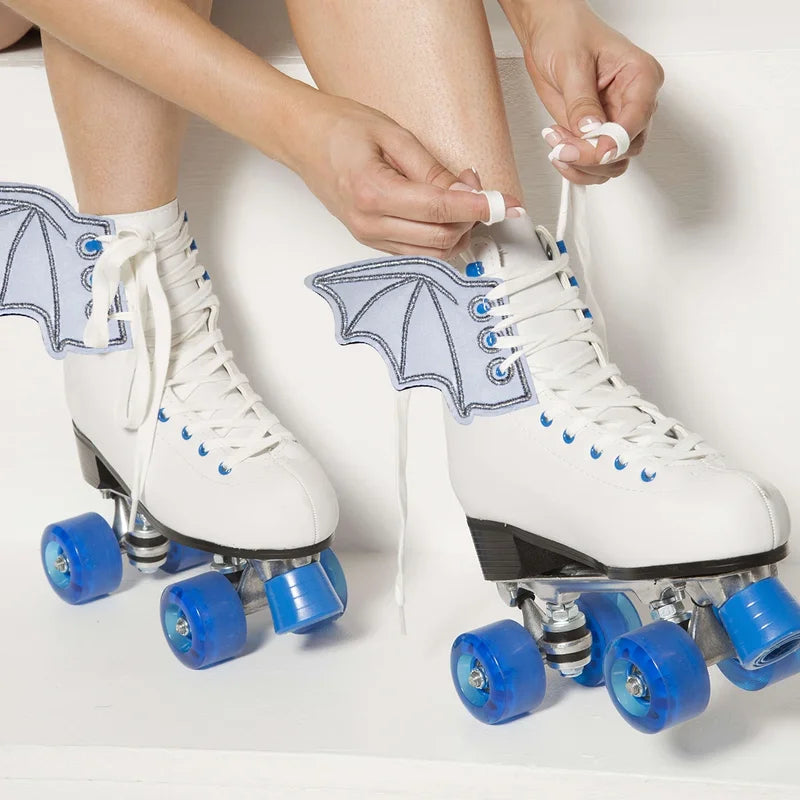 Halloween Bat Wings Shoe Charms DIY Accessories for Sneakers and Boots