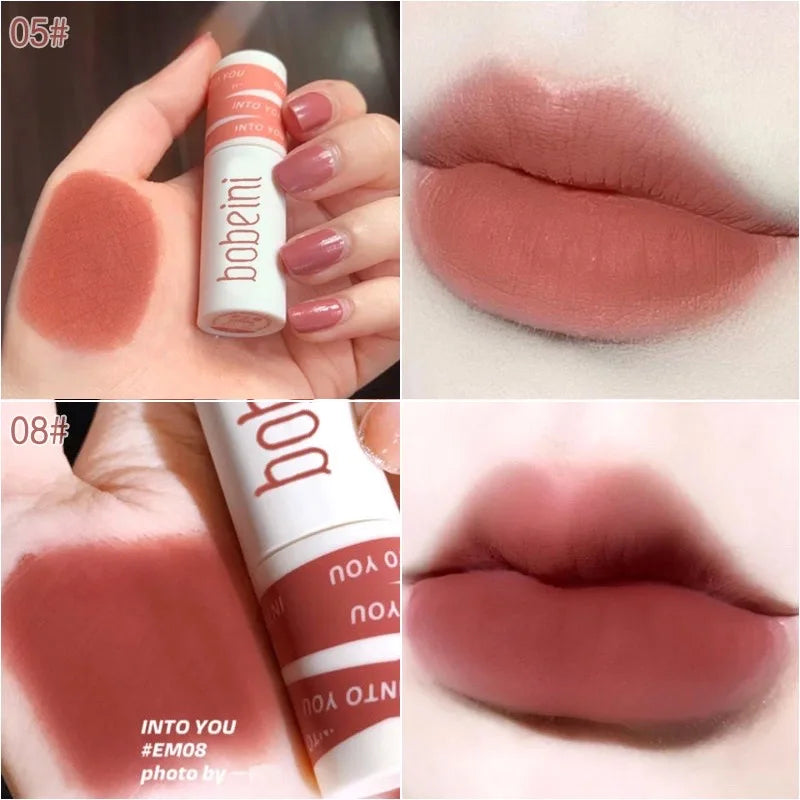 Matte Lip Glaze Dual-Purpose Lipstick & Blush - Long-Lasting, Affordable