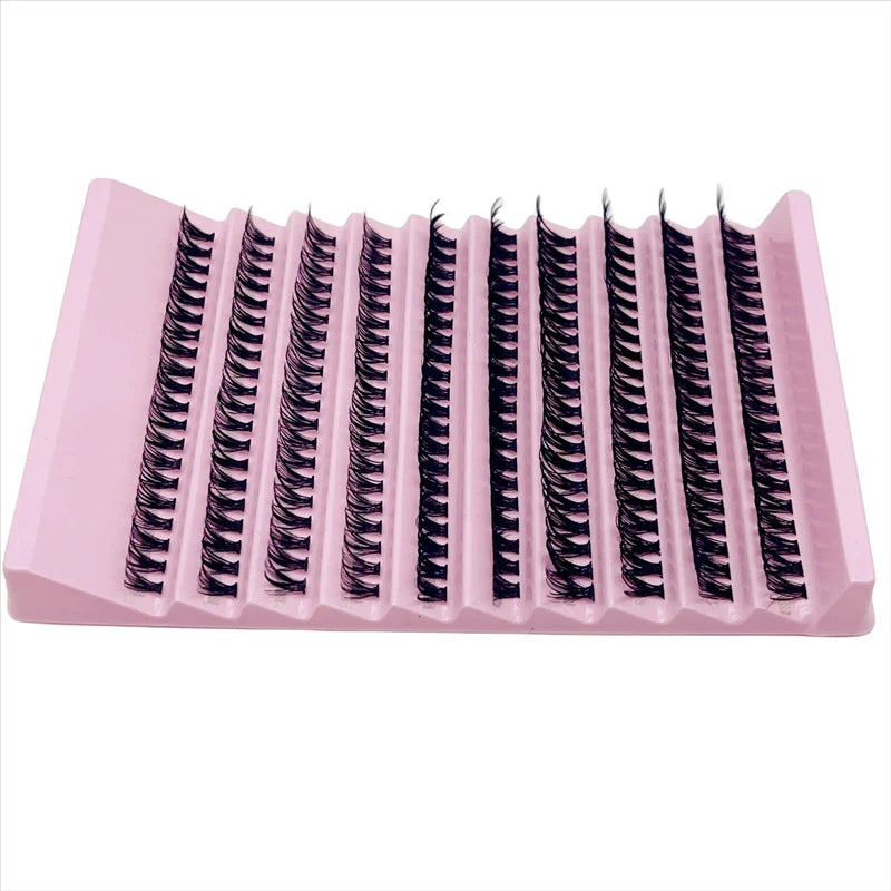 Individual False Eyelash Clusters 8-16mm 200pcs Natural Look Mix for DIY Extensions