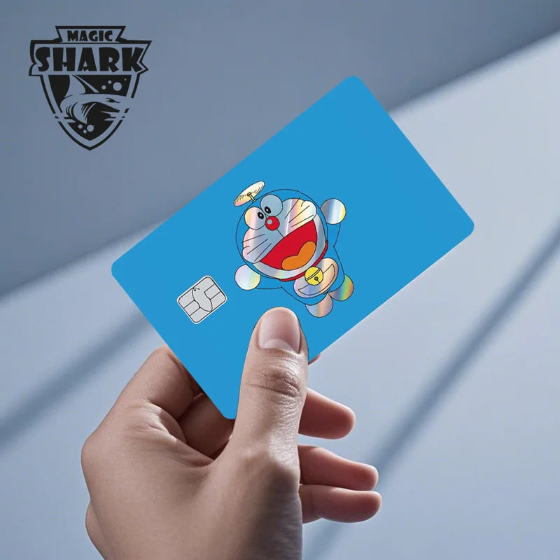 Holographic Cartoon Card Sticker Film Skin for Debit Credit Bank Cards