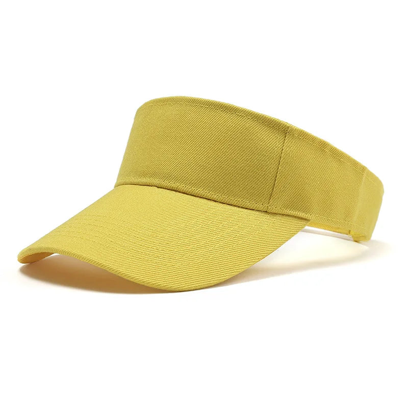 Outdoor Sun Hat Men Women Cotton Adjustable UV Protection Visor Sport Hat